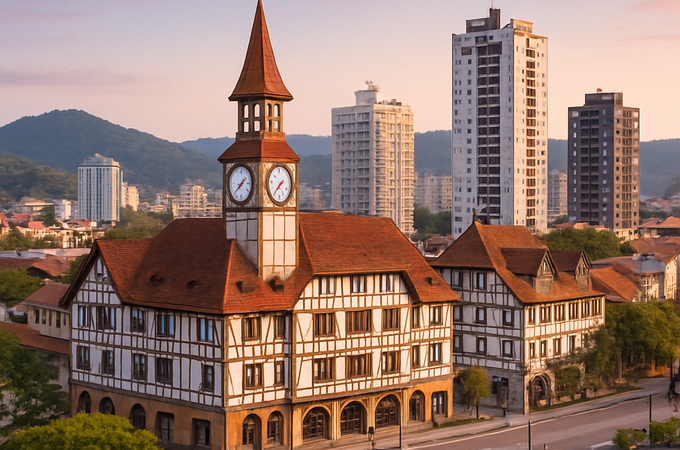 Blumenau: tradição, qualidade de vida e boas oportunidades para projetos arquitetônicos