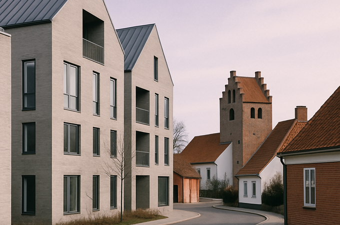 Oplev Ganløse: En by med rig arkitektonisk arv og nutidig innovation