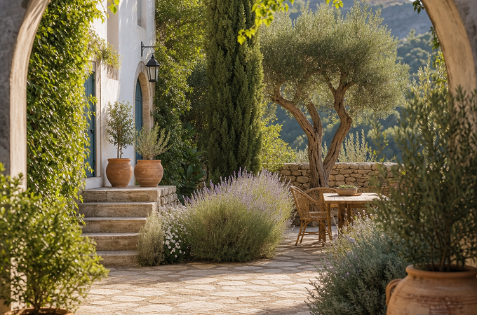Mediterranean garden charm: how to get the look