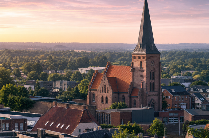 Kjellerup: en vestjysk by med plads til gode projekter