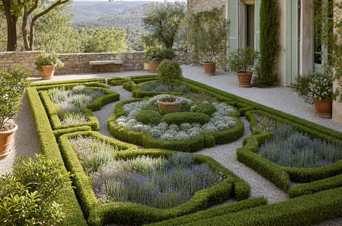 Parterre de fleurs : créer un jardin méditerranéen lumineux et facile à vivre