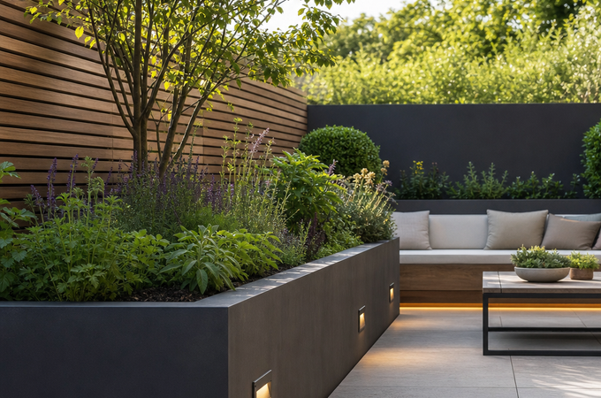 Modern raised garden bed ideas: how to get the look
