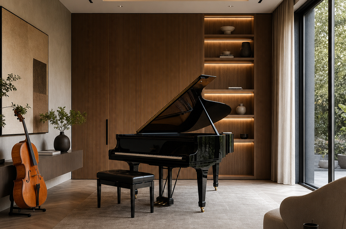 Sala de música: 6 erros a evitar para um espaço afinado