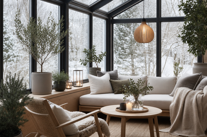 6 Smart Ways to Make a winter garden Feel Brighter, Warmer, and Easier to Use