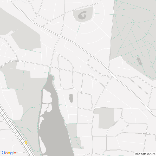 map of Gentofte Kommune Capital Region of Denmark