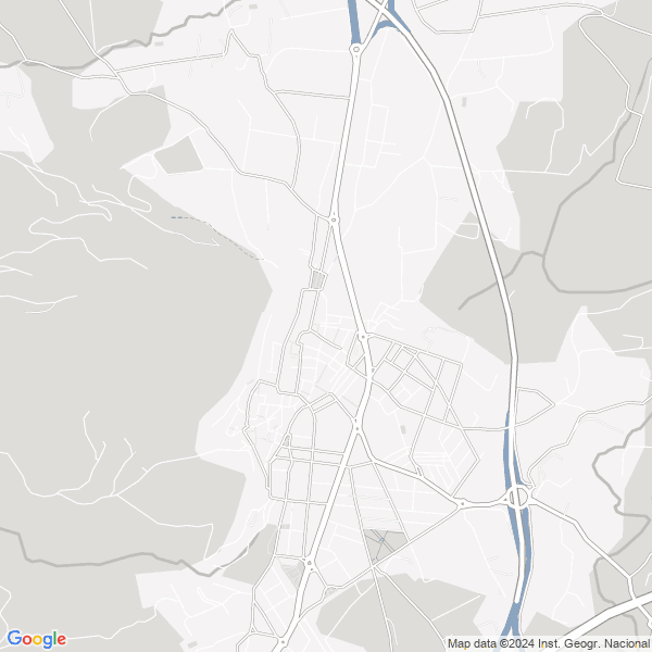 map of Cocentaina Alicante