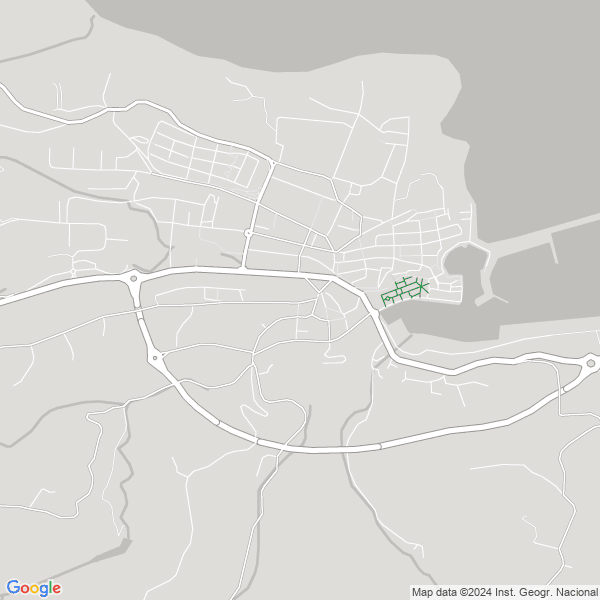 map of Bermeo Bizkaia