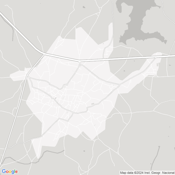 map of Brozas Caceres