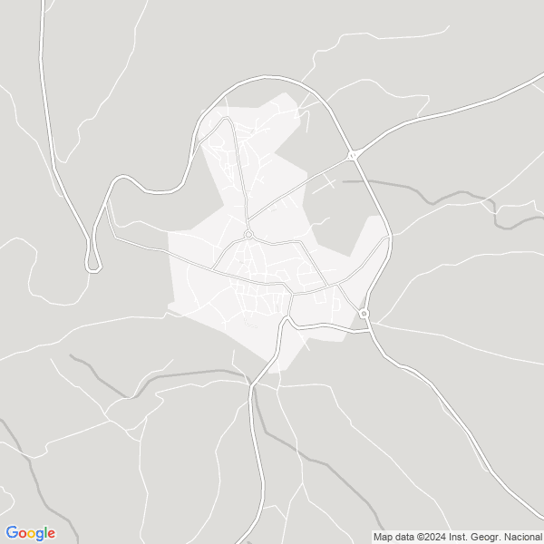 map of Cilleros Caceres