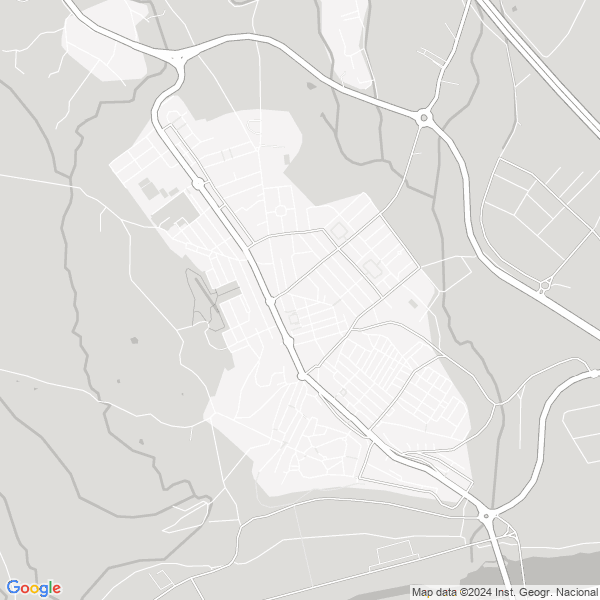 map of Coria Caceres