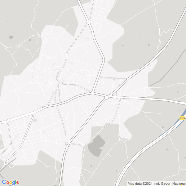 map of Trujillo Caceres