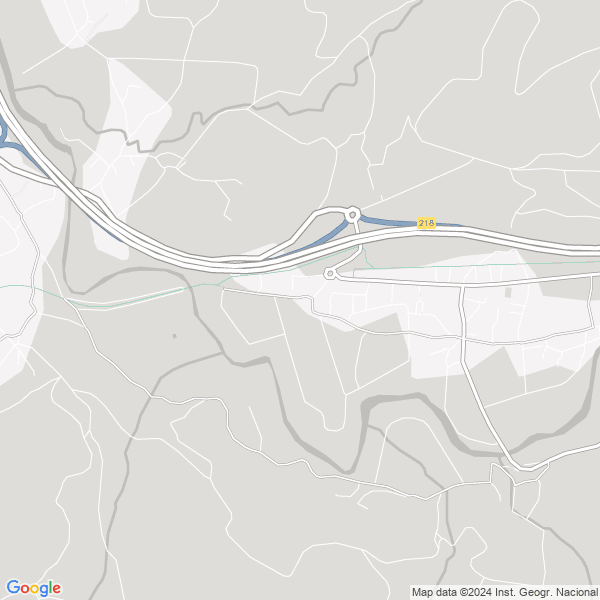 map of Castañeda Cantabria