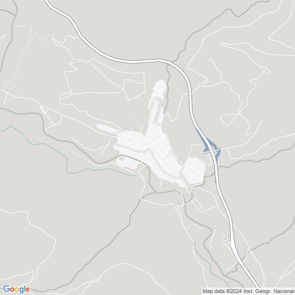 map of Bagà Catalonia