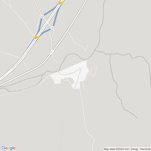 map of Huelves Cuenca