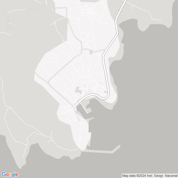 map of Camariñas Galicia