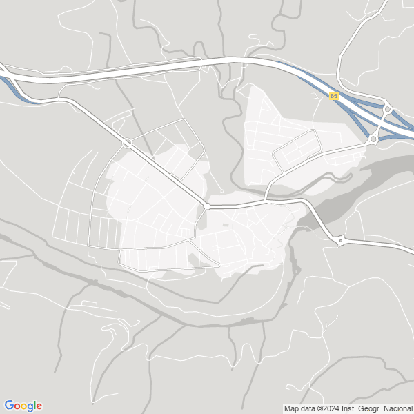 map of Besalú Girona