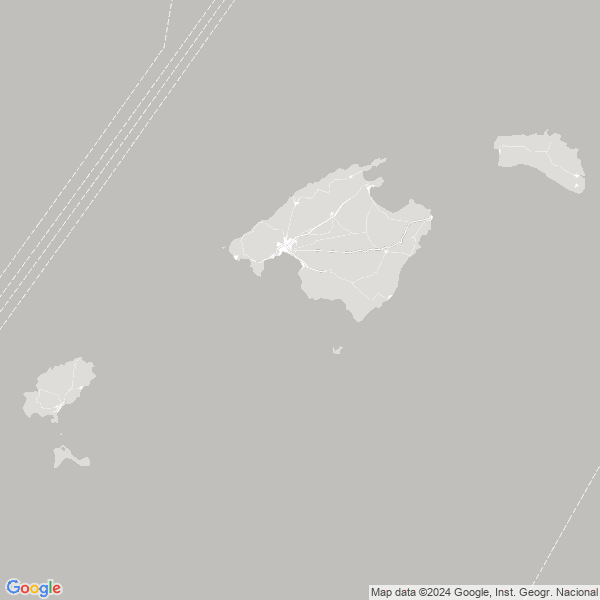 map of  Islas Baleares