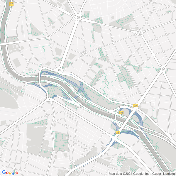 map of Arganzuela Madrid