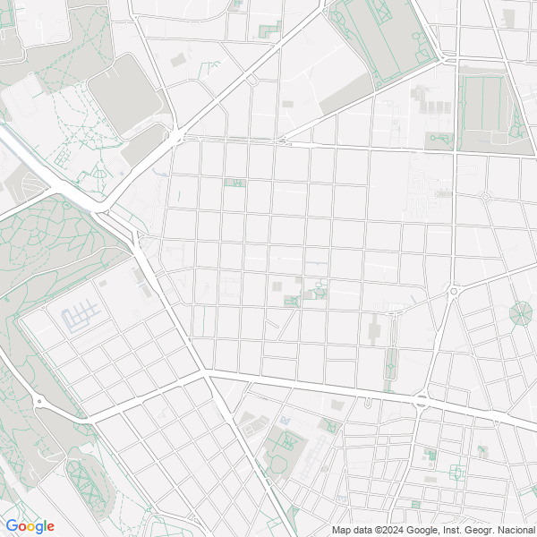 map of Chamberí Madrid