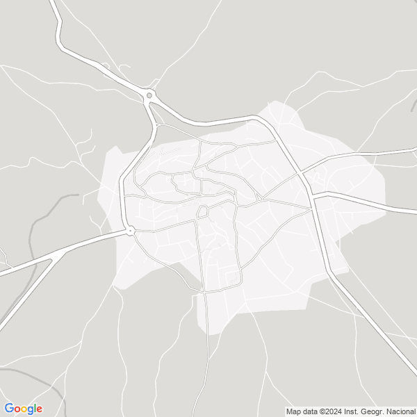 map of Chinchón Madrid