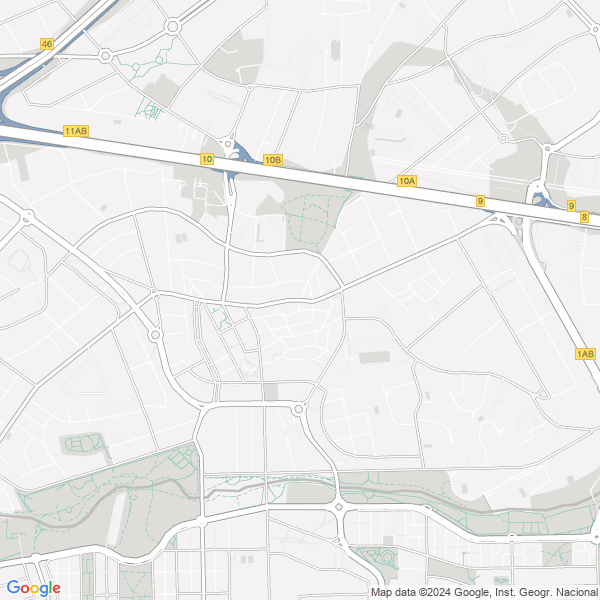 map of Moncloa-Aravaca Madrid