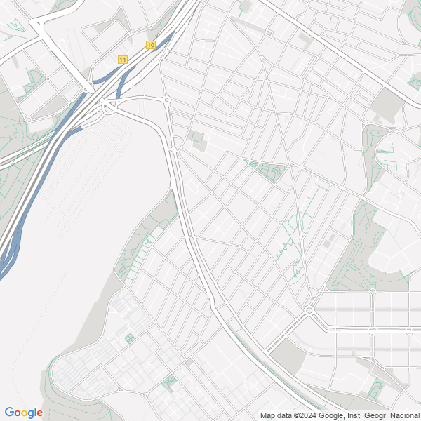 map of Puente de Vallecas Madrid