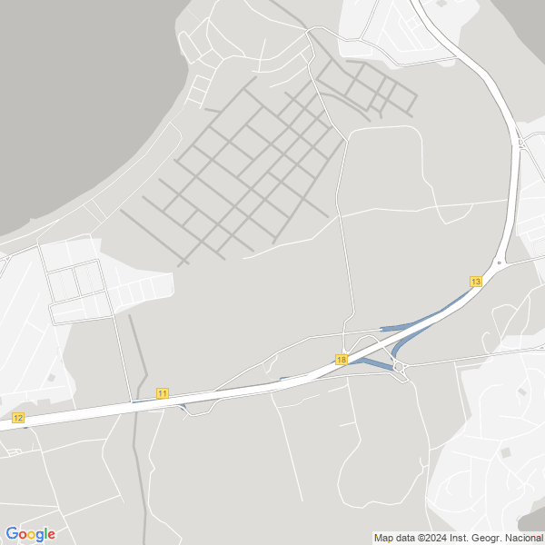 map of La Manga del Mar Menor Murcia