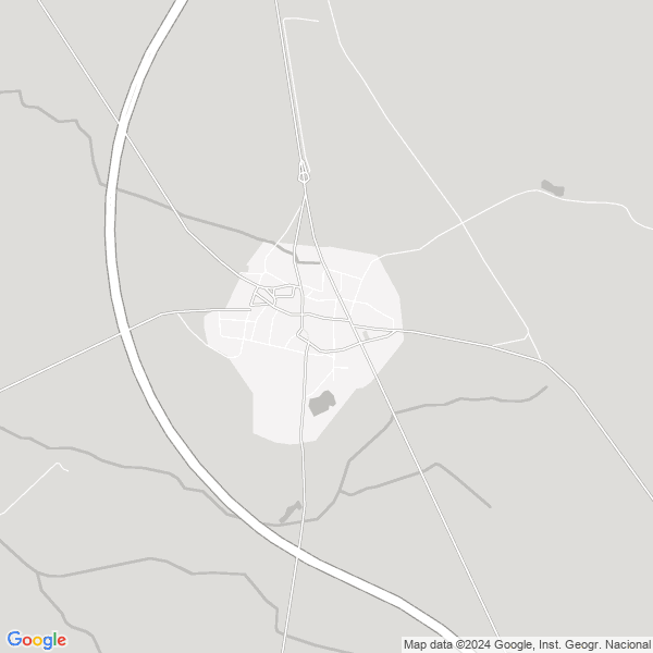 map of Pinarejos Segovia