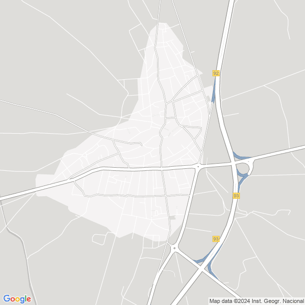 map of Tembleque Toledo