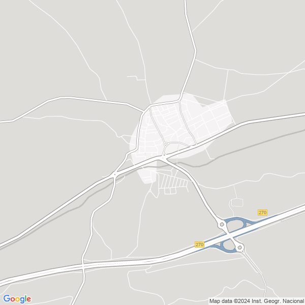 map of Caudete de las Fuentes Valencia