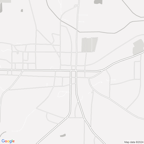 map of Ashland Alabama