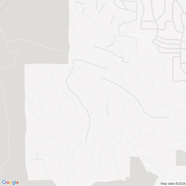 map of Hidden Hills California