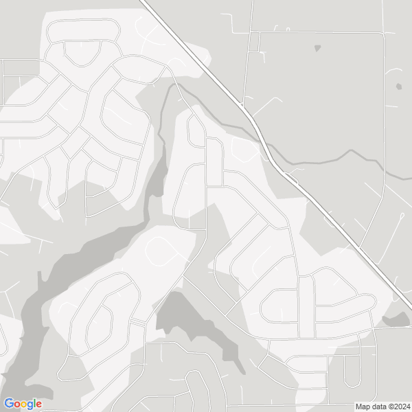 map of Country Squire Lakes Indiana