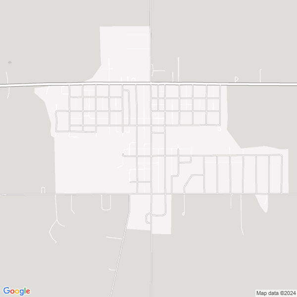 map of Parker City Indiana