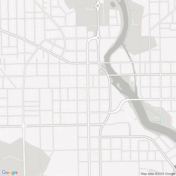 map of South Bend Indiana