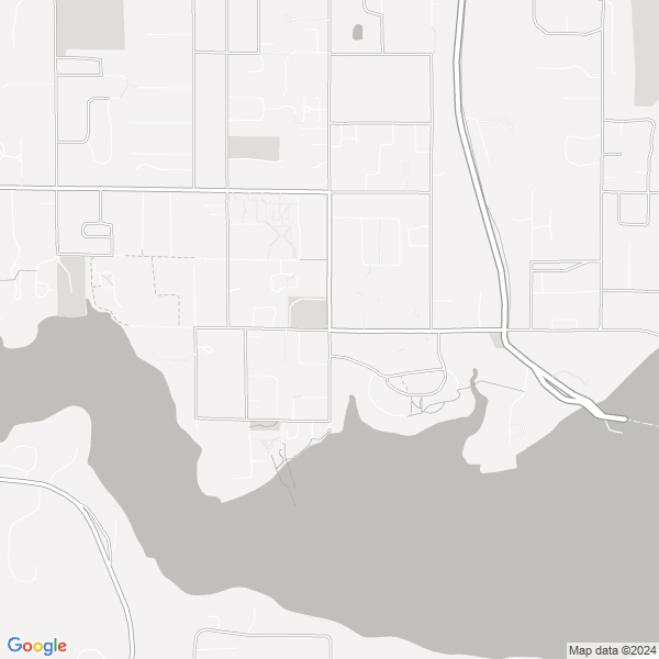 map of Bainbridge Island Washington