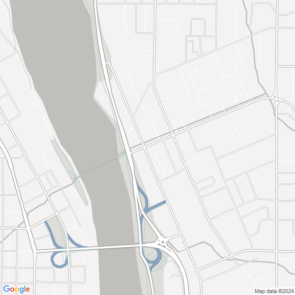 map of East Wenatchee Bench Washington