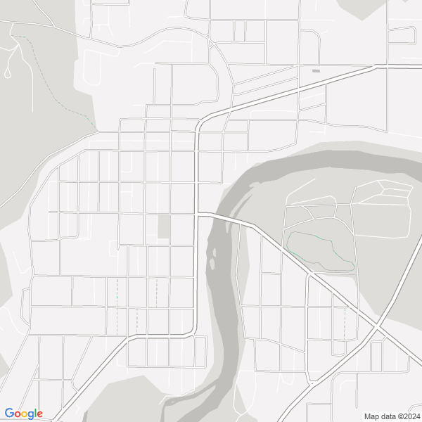 map of Omak Washington