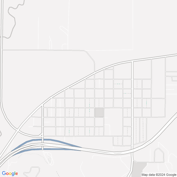 map of Pine Bluffs Wyoming