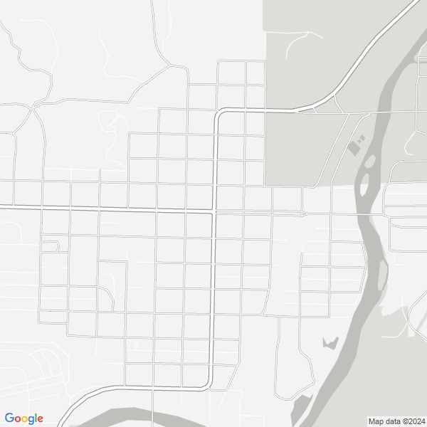 map of Thermopolis Wyoming