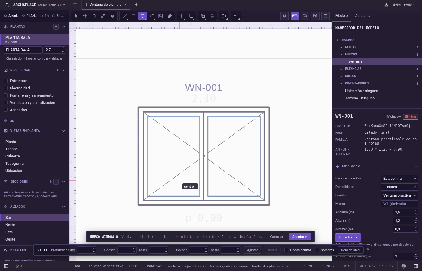 Active Círculo. En el editor de bocetos (consulte Seleccionar para las formas de entrar), pulse C o haga clic en Círculo en la barra de herramientas del editor.