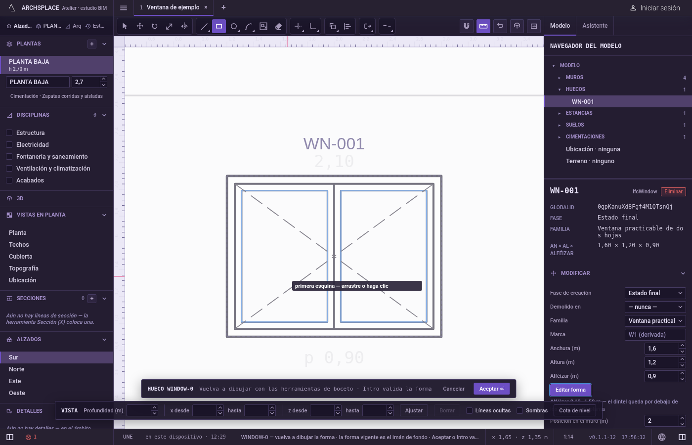 Active Rectángulo. En el editor de bocetos (consulte Seleccionar para las formas de entrar), pulse R o haga clic en Rectángulo en la barra de herramientas del editor.