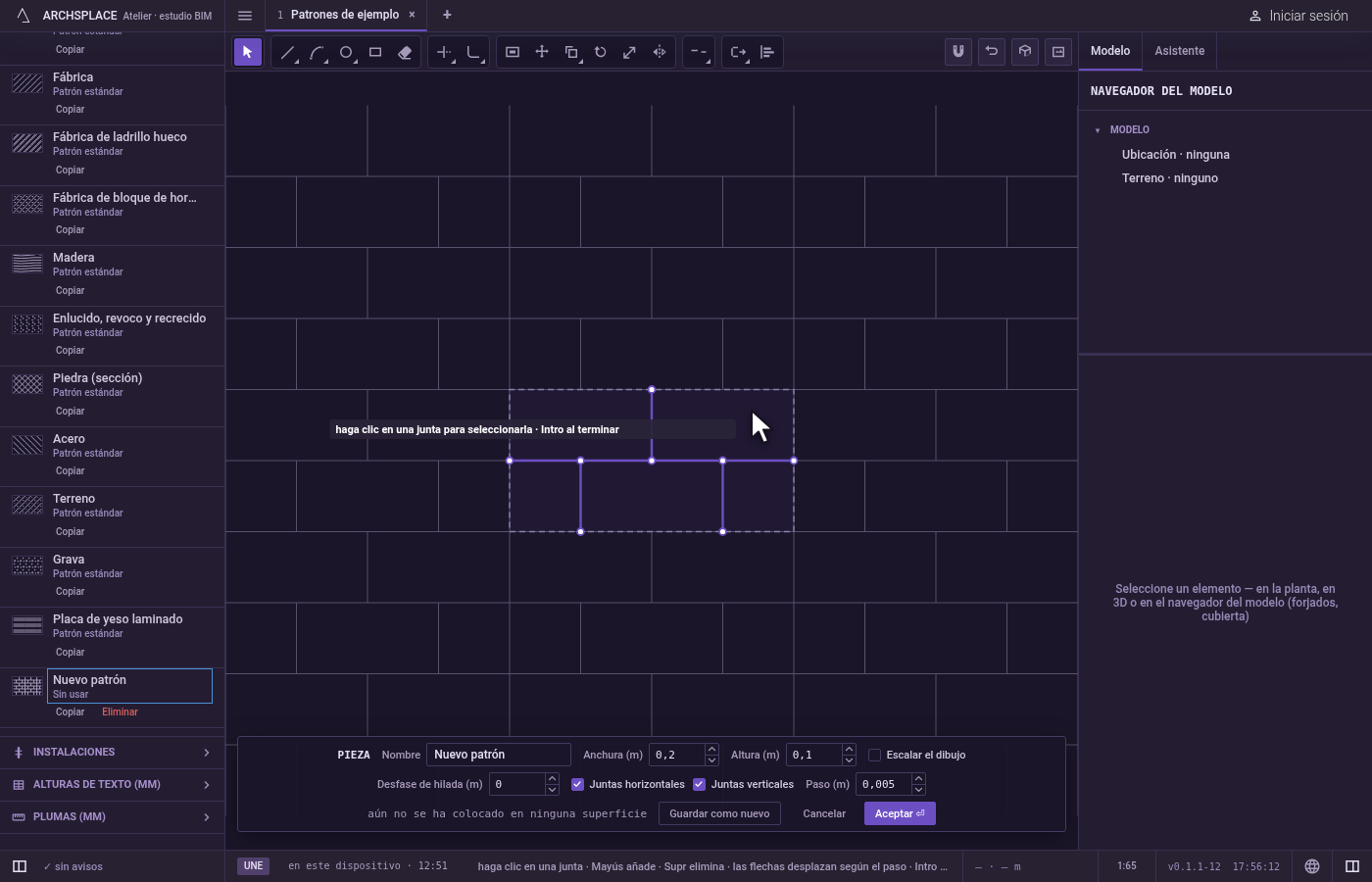 Tome la herramienta. Pulse V, o haga clic en Seleccionar en la barra.