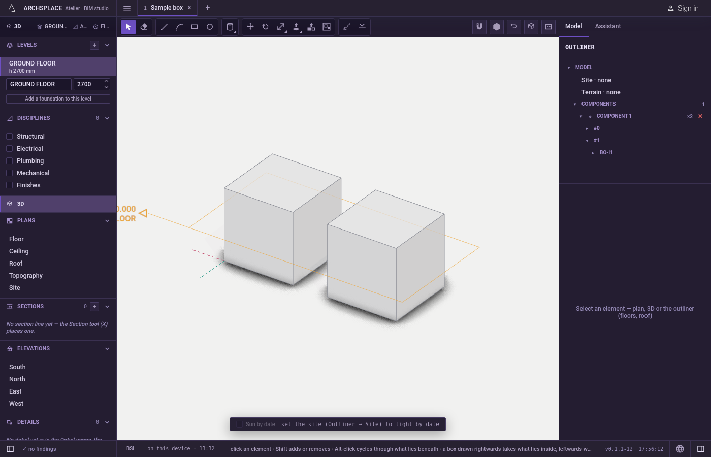 Close it. Press Escape, or choose Close component in the right-click menu.