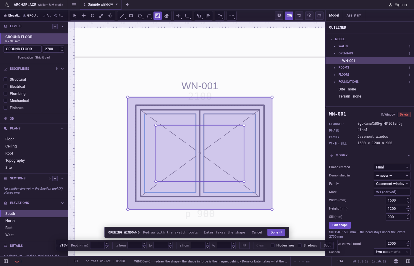 Carry on. The outline is released after each offset and the next click takes a new one.