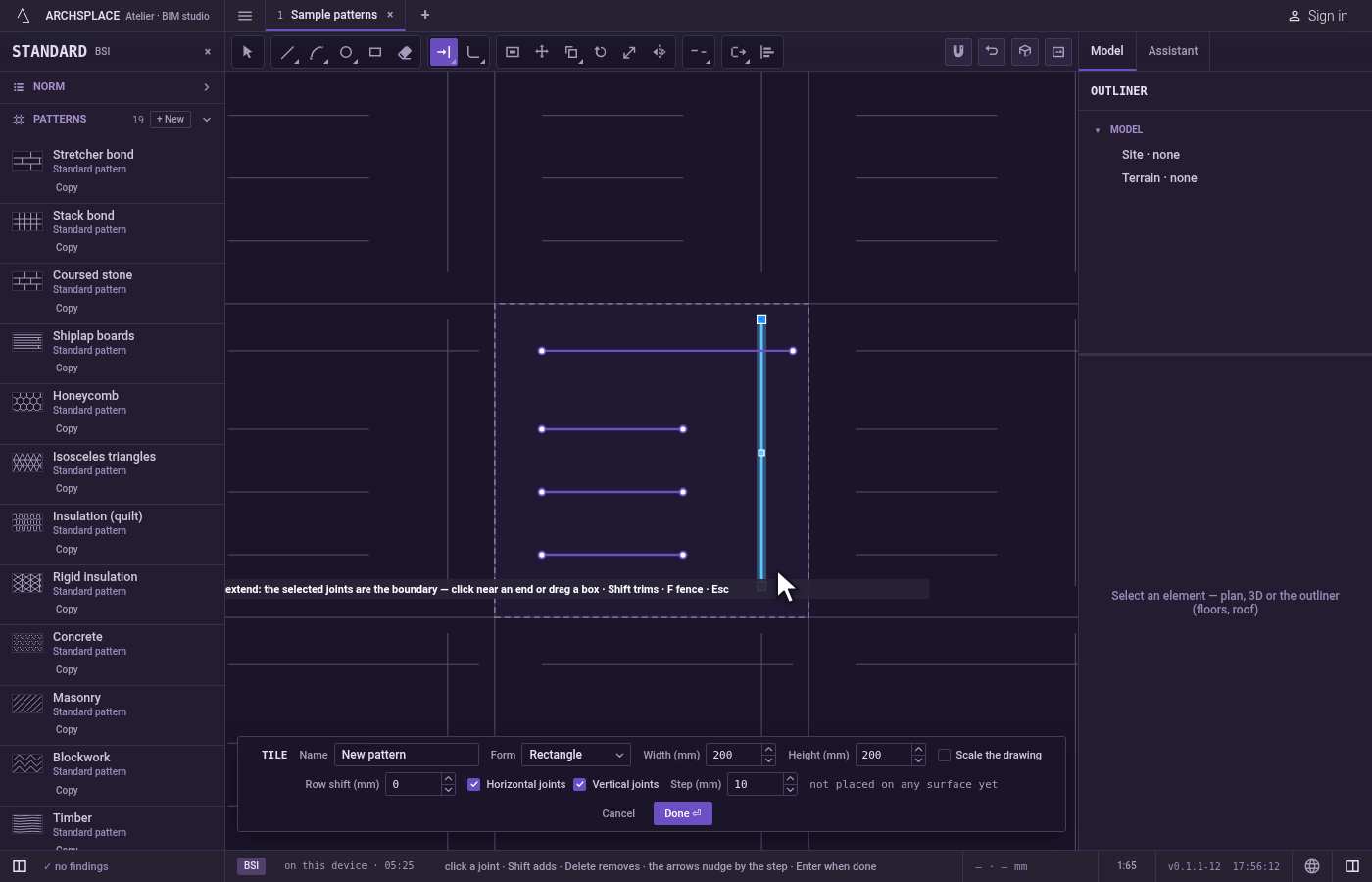 Take the tool. Press E then X one after the other, or click Extend on the bar.