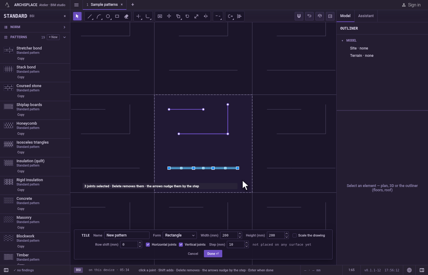 Choose the joints. Select them before taking the tool, and Join acts on them at once.