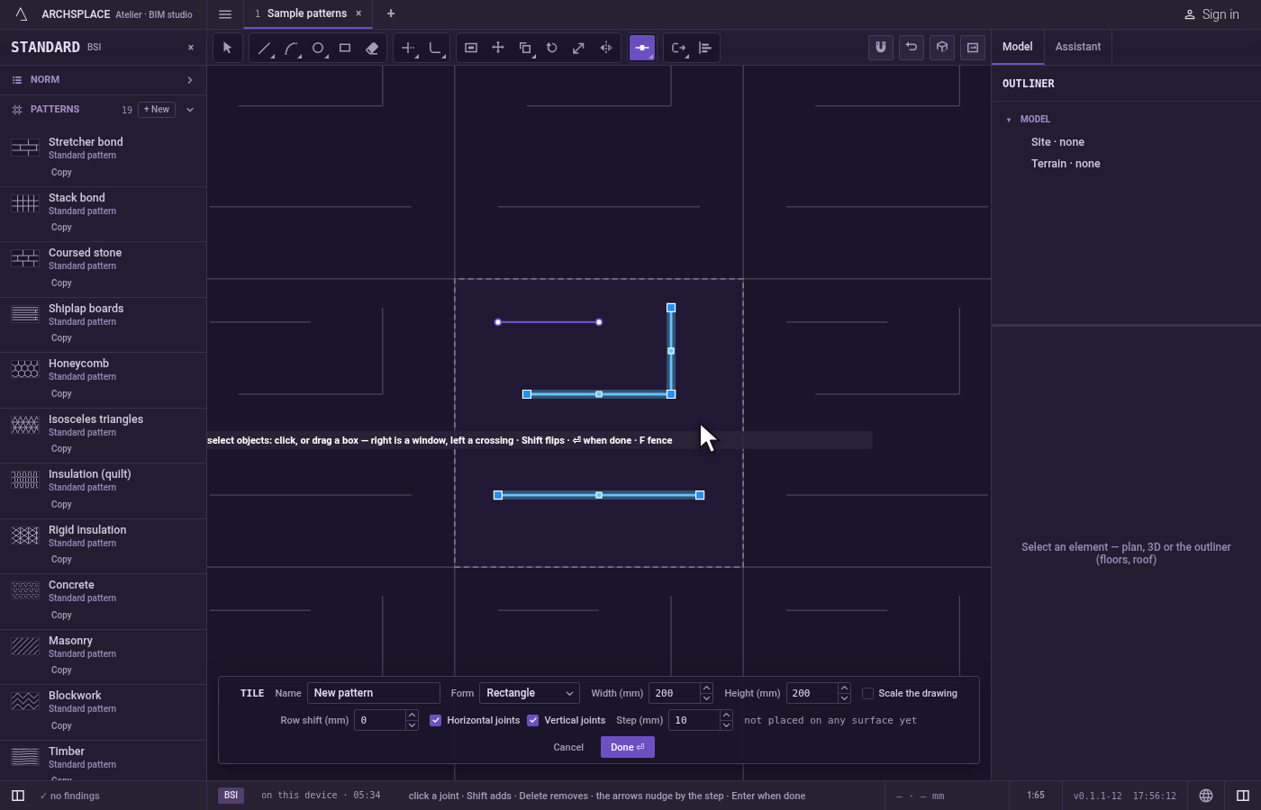 Join. If you chose the joints in the tool, press Enter (or Space, or the right button).