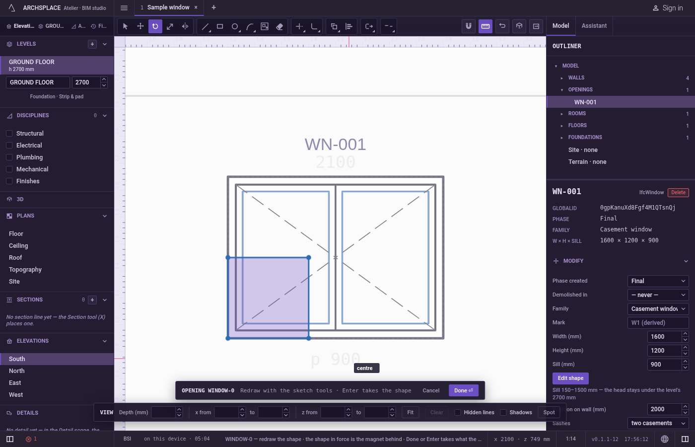 Arm Rotate. Press Q, or type R then O quickly, or click Rotate on the editor's toolbar.
