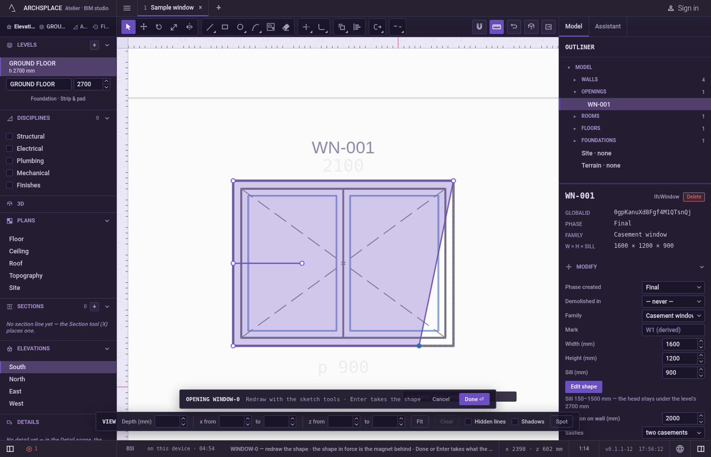 Drag to move. Press on something you hold and drag: everything in hand moves with the pointer, and the lines attached to it follow.